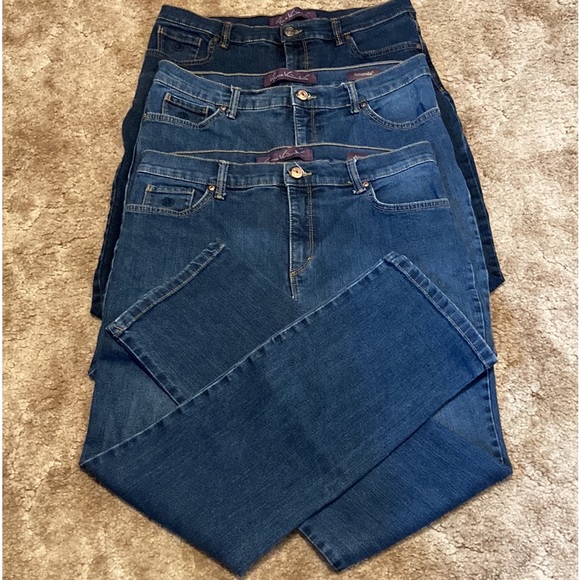 GLORIA VANDERBILT Amanda jeans 12p - Picture 7 of 8